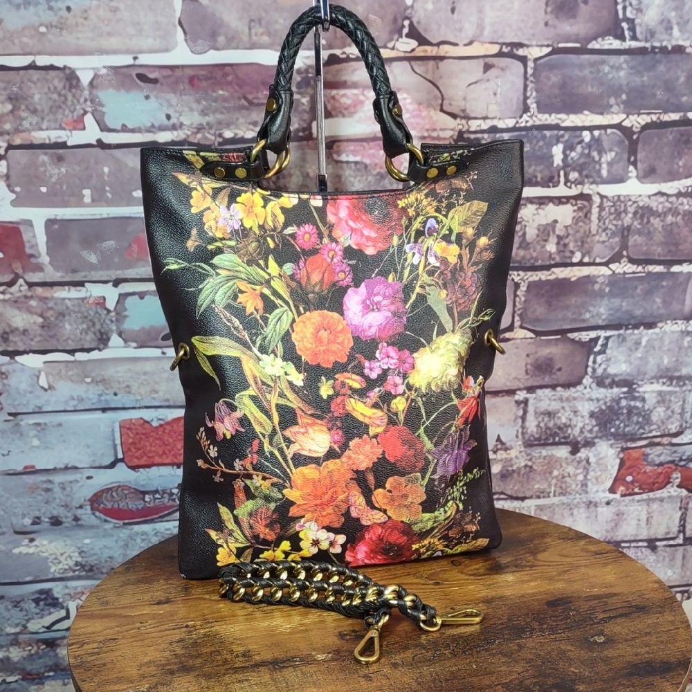 Elliot Lucca Artisan "Lara" Fold-over Tote Bag